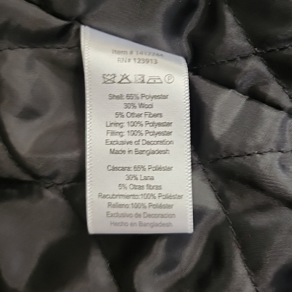 Jachs Men's Quilted Lined Plaid Flannel Button Shirt Size Medium - Picture 3 of 10